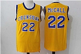 Crenshaw #22 McCall Yellow Stitched Movie Stitched Jersey,baseball caps,new era cap wholesale,wholesale hats