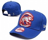 Cubs Fresh Logo Blue Asjutable Hat GS,baseball caps,new era cap wholesale,wholesale hats