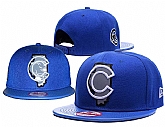 Cubs Fresh Logo Blue Reflective Ajustable Hat GS,baseball caps,new era cap wholesale,wholesale hats