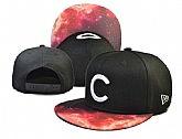 Cubs Team Logo Black Adjustable Hat,baseball caps,new era cap wholesale,wholesale hats