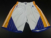 Golden State Warriors White Swingman Shorts,baseball caps,new era cap wholesale,wholesale hats