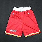 Houston Rockets Red Hardwood Classics Shorts,baseball caps,new era cap wholesale,wholesale hats