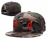 Indiana Hoosiers #0 Curtis Jones Camo College Basketball Adjustable Hat,baseball caps,new era cap wholesale,wholesale hats