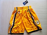 Indiana Pacers Yellow Shorts,baseball caps,new era cap wholesale,wholesale hats