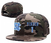 North Carolina Tar Heels #1 Theo Pinson Camo College Basketball Adjustable Hat,baseball caps,new era cap wholesale,wholesale hats