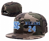 North Carolina Tar Heels #24 Kenny Williams Camo College Basketball Adjustable Hat,baseball caps,new era cap wholesale,wholesale hats