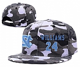 North Carolina Tar Heels #24 Kenny Williams Gray Camo College Basketball Adjustable Hat,baseball caps,new era cap wholesale,wholesale hats