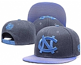 North Carolina Tar Heels Team Logo Gray Ajustable Hat GS,baseball caps,new era cap wholesale,wholesale hats