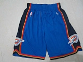 Oklahoma City Thunder Blue Shorts,baseball caps,new era cap wholesale,wholesale hats