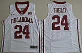Oklahoma Sooners #24 Buddy Heild White College Basketball Stitched Jersey,baseball caps,new era cap wholesale,wholesale hats