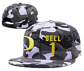 Oregon Ducks #1 Jordan Bell Gray Camo College Basketball Adjustable Hat,baseball caps,new era cap wholesale,wholesale hats