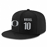 Oregon Ducks #10 Charlie Noebel Black College Basketball Adjustable Hat,baseball caps,new era cap wholesale,wholesale hats