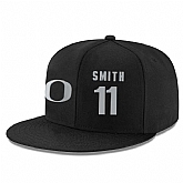 Oregon Ducks #11 Keith Smith Black College Basketball Adjustable Hat,baseball caps,new era cap wholesale,wholesale hats