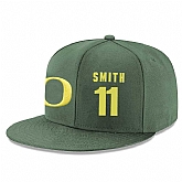 Oregon Ducks #11 Keith Smith Green College Basketball Adjustable Hat,baseball caps,new era cap wholesale,wholesale hats