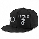 Oregon Ducks #3 Payton Pritchard Black College Basketball Adjustable Hat,baseball caps,new era cap wholesale,wholesale hats
