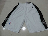 San Antonio Spurs White New Revolution 30 Shorts,baseball caps,new era cap wholesale,wholesale hats