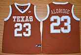 Texas Longhorns #23 LaMarcus Aldridge Orange Basketball College Stitched Jersey,baseball caps,new era cap wholesale,wholesale hats
