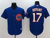 Chicago Cubs #17 Kris Bryant Blue World Series Champions New Cool Base Stitched Jersey,baseball caps,new era cap wholesale,wholesale hats