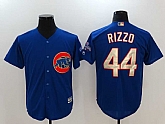 Chicago Cubs #44 Anthony Rizzo Blue World Series Champions New Cool Base Stitched Jersey,baseball caps,new era cap wholesale,wholesale hats