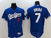 Los Angeles Dodgers #7 Julio Urias Blue Flexbase Stitched Jersey,baseball caps,new era cap wholesale,wholesale hats
