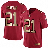 Nike Limited Atlanta Falcons #21 Desmond Trufant Red Gold Color Rush Jersey Dingwo,baseball caps,new era cap wholesale,wholesale hats