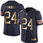 Nike Limited Chicago Bears #24 Jordan Howard Navy Gold Color Rush Jersey Dingwo,baseball caps,new era cap wholesale,wholesale hats