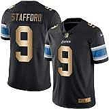 Nike Limited Detroit Lions #9 Matthew Stafford Black Gold Color Rush Jersey Dingwo,baseball caps,new era cap wholesale,wholesale hats