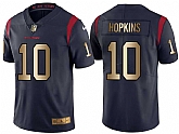 Nike Limited Houston Texans #10 DeAndre Hopkins Navy Gold Color Rush Jersey Dingwo,baseball caps,new era cap wholesale,wholesale hats