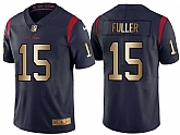 Nike Limited Houston Texans #15 Will Fuller Navy Gold Color Rush Jersey Dingwo,baseball caps,new era cap wholesale,wholesale hats