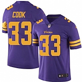 Nike Limited Minnesota Vikings #33 Dalvin Cook Purple Color Rush Jersey Dingwo,baseball caps,new era cap wholesale,wholesale hats