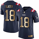 Nike Limited New England Patriots #18 Matthew Slater Navy Gold Color Rush Jersey Dingwo,baseball caps,new era cap wholesale,wholesale hats