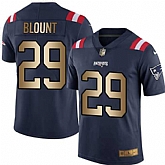 Nike Limited New England Patriots #29 LeGarrette Blount Navy Gold Color Rush Jersey Dingwo,baseball caps,new era cap wholesale,wholesale hats
