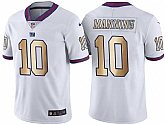Nike Limited New York Giants #10 Eli Manning White Gold Color Rush Jersey Dingwo,baseball caps,new era cap wholesale,wholesale hats