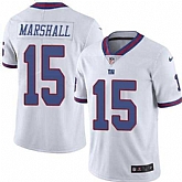 Nike Limited New York Giants #15 Brandon Marshall White Color Rush Jersey Dingwo,baseball caps,new era cap wholesale,wholesale hats