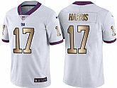 Nike Limited New York Giants #17 Dwayne Harris White Gold Color Rush Jersey Dingwo,baseball caps,new era cap wholesale,wholesale hats