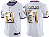 Nike Limited New York Giants #21 Landon Collins White Gold Color Rush Jersey Dingwo,baseball caps,new era cap wholesale,wholesale hats