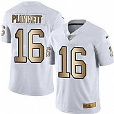 Nike Limited Oakland Raiders #16 Jim Plunkett White Gold Color Rush Jersey Dingwo,baseball caps,new era cap wholesale,wholesale hats