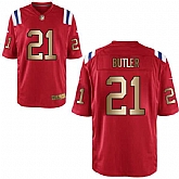 Nike New England Patriots #21 Malcolm Butler Red Gold Game Jersey Dingwo,baseball caps,new era cap wholesale,wholesale hats