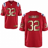 Nike New England Patriots #32 Devin McCourty Red Gold Game Jersey Dingwo,baseball caps,new era cap wholesale,wholesale hats