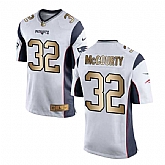 Nike New England Patriots #32 Devin McCourty White Gold Game Jersey Dingwo,baseball caps,new era cap wholesale,wholesale hats