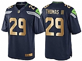 Nike Seattle Seahawks #29 Earl Thomas Navy Gold Game Jersey Dingwo,baseball caps,new era cap wholesale,wholesale hats