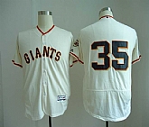 San Francisco Giants #35 Brandon Crawford Cream Flexbase Stitched Jersey,baseball caps,new era cap wholesale,wholesale hats