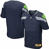 Customized Men's Nike Seattle Seahawks Navy Gold Elite Stitched Jersey,baseball caps,new era cap wholesale,wholesale hats