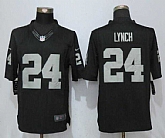 Nike Oakland Raiders #24 Marshawn Lynch Black Limited Stitched Jersey,baseball caps,new era cap wholesale,wholesale hats