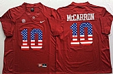 Alabama Crimson Tide #10 AJ McCarron Red USA Flag College Stitched Jersey,baseball caps,new era cap wholesale,wholesale hats