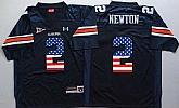 Auburn Tigers #2 Cam Newton Navy USA Flag College Stitched Jersey,baseball caps,new era cap wholesale,wholesale hats