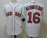 Boston Red Sox #16 Benintendi White New Cool Base Stitched Jersey,baseball caps,new era cap wholesale,wholesale hats