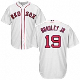 Boston Red Sox #19 Jackie Bradley Jr. White New New Cool Base Stitched Jersey,baseball caps,new era cap wholesale,wholesale hats