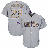 Chicago Cubs #23 Ryne Sandberg World Series Champions Gold Program Cool Base Stitched Jersey JiaSu,baseball caps,new era cap wholesale,wholesale hats