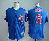 Chicago Cubs #3 David Ross Blue Program Flexbase Collection Stitched Jersey,baseball caps,new era cap wholesale,wholesale hats